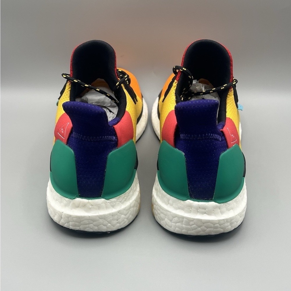 Adidas x Pharrell Human Race Multicolor Running Shoes - Men's Size 8.5 USED - Picture 4 of 8